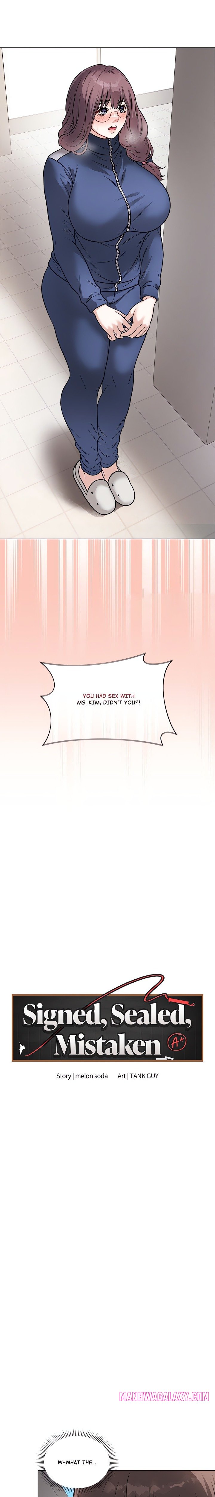 Signed, Sealed, Mistaken (Uncensored) - Chapter 12 Page 1