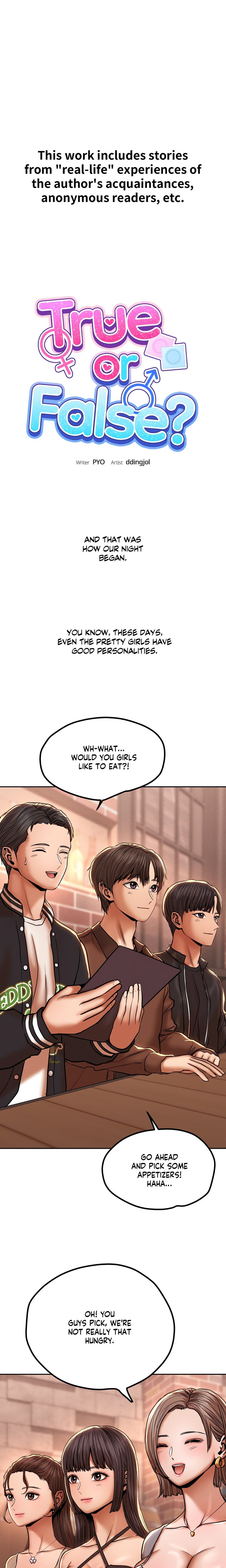 True or False? (Uncensored) - Chapter 88 Page 1