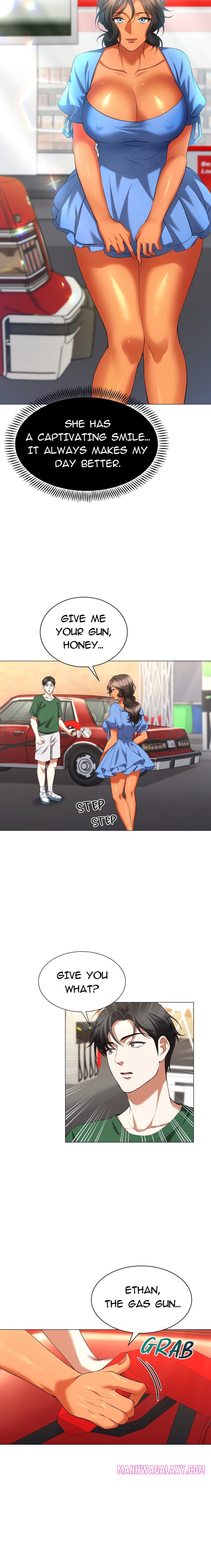 Backseat Trip with my Stepmother - Chapter 1 Page 9