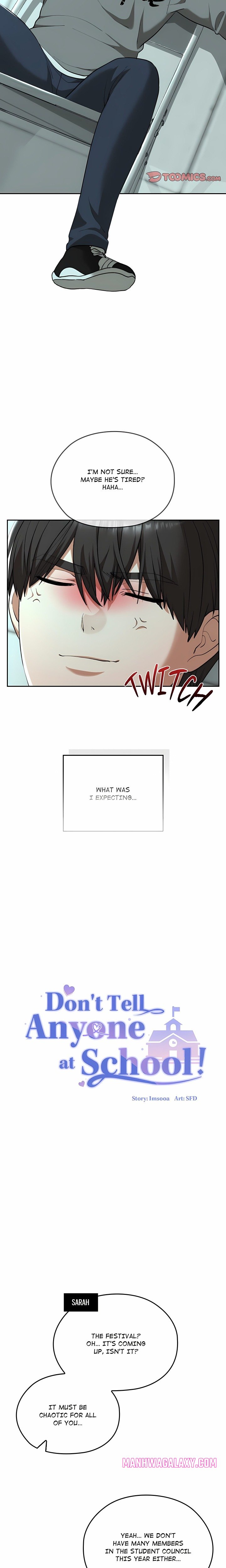 Don’t Tell Anyone at School! (Uncensored) - Chapter 33 Page 8