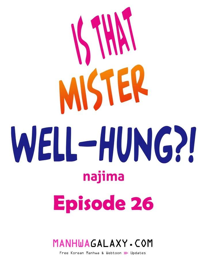 Is That Mister Well-Hung! - Chapter 26 Page 1
